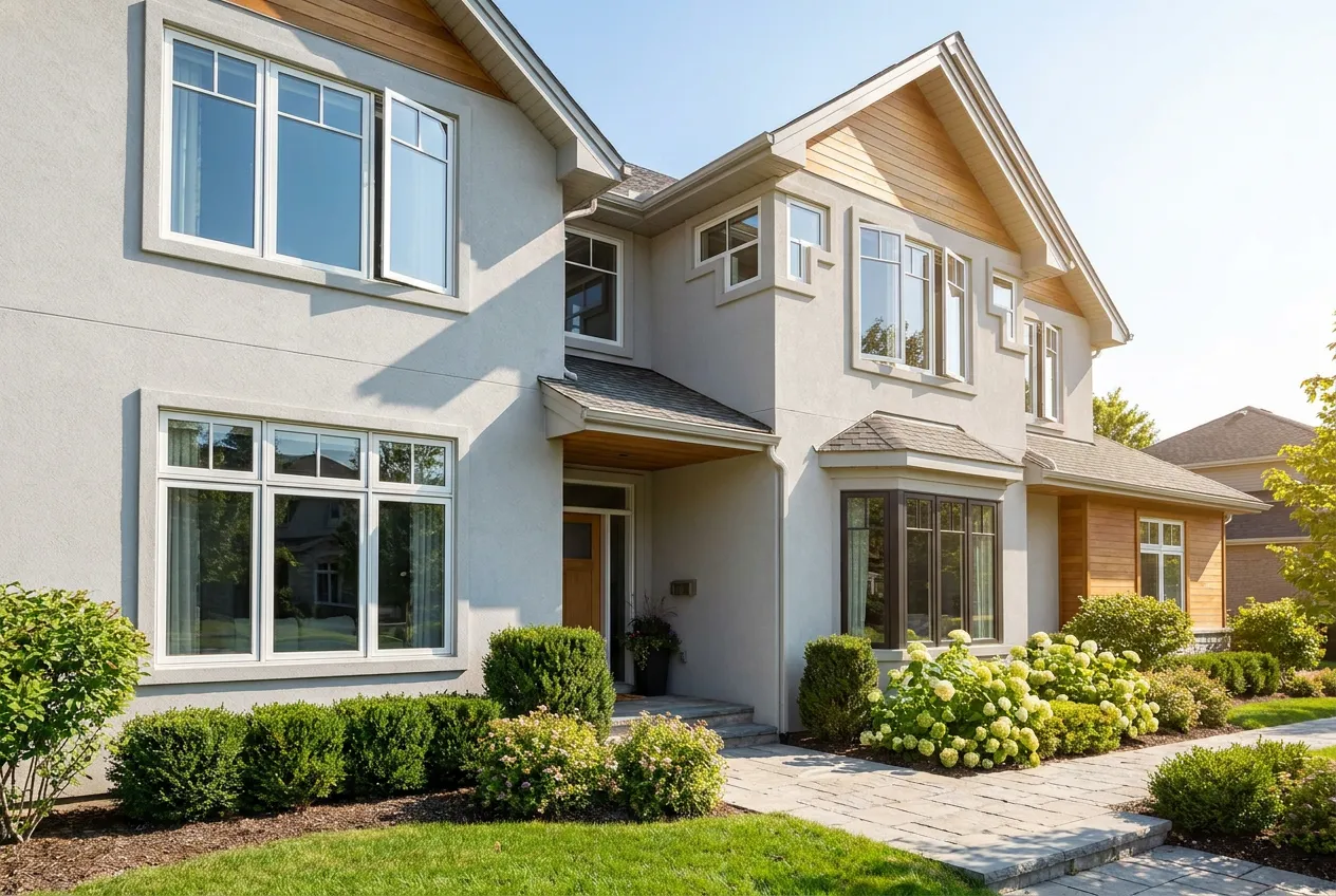 Modern Kitchener home with brand-new replacement windows